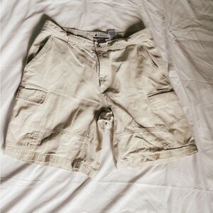 Men's Tan Cargo Shorts